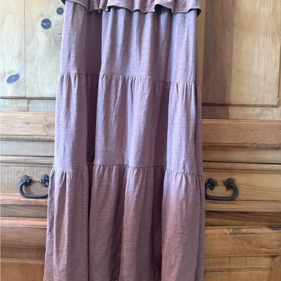 Nation LTD - Fabienne Fused Ruffle Dress in Mojave Sz:Small - Picture 12 of 14